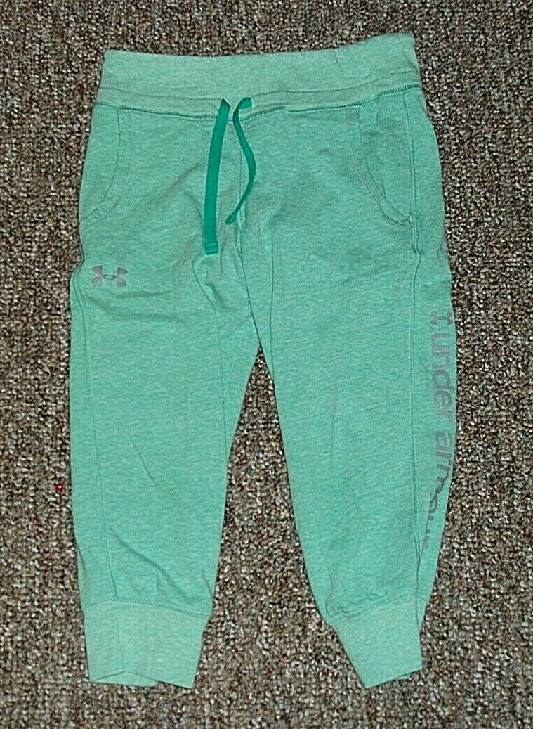 Under Armour Brand Sweat Pants  Size Ymd  Light Green Solid Color