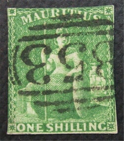 Nystamps British Mauritius Stamp # 21 Used $160  O1x2064