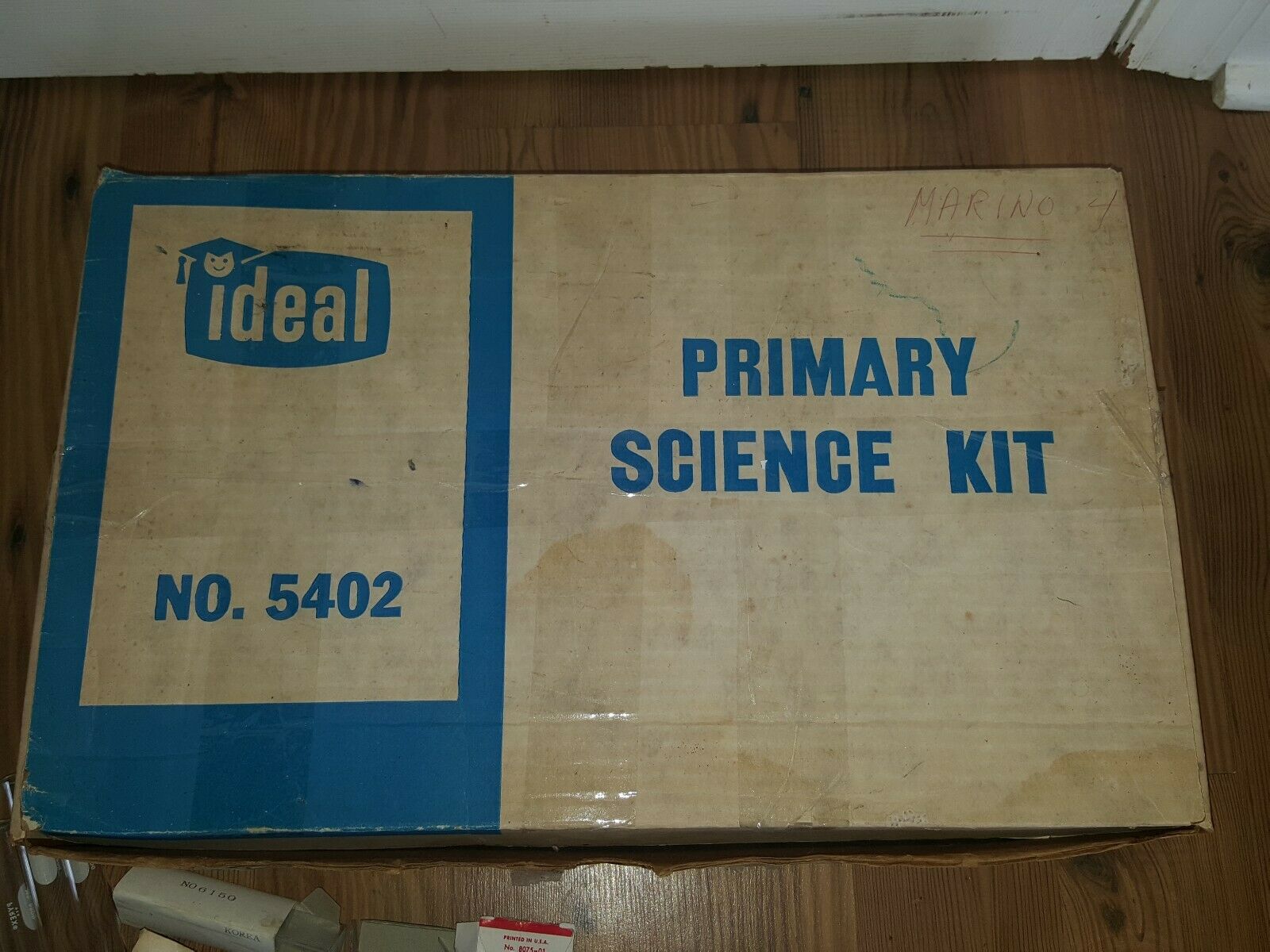 Vintage Huge 1963 Ideal Primary Grades Science Experiment Kit Lab Toy
