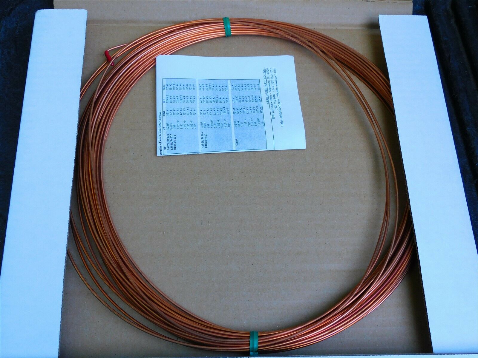 Supco Restricto Capillary Tubing Bc3-100 Refrigeration Hvac Tubing New In Box