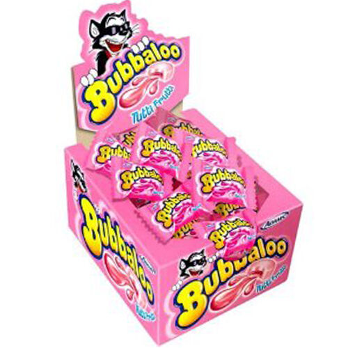 Bubbaloo Bubble Gum 7 Flavors To Pick  50-pc On Box Mexican Candy