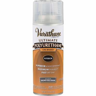 Varathane Semi-gloss Clear Interior Spray Polyurethane, 11.25 Oz. 6081  - 1 Each