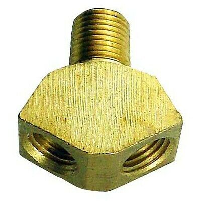 Brass Y (splitter) 1/4" Mpt X 1/4" Fpt Fitting - Made Of High Quality Brass