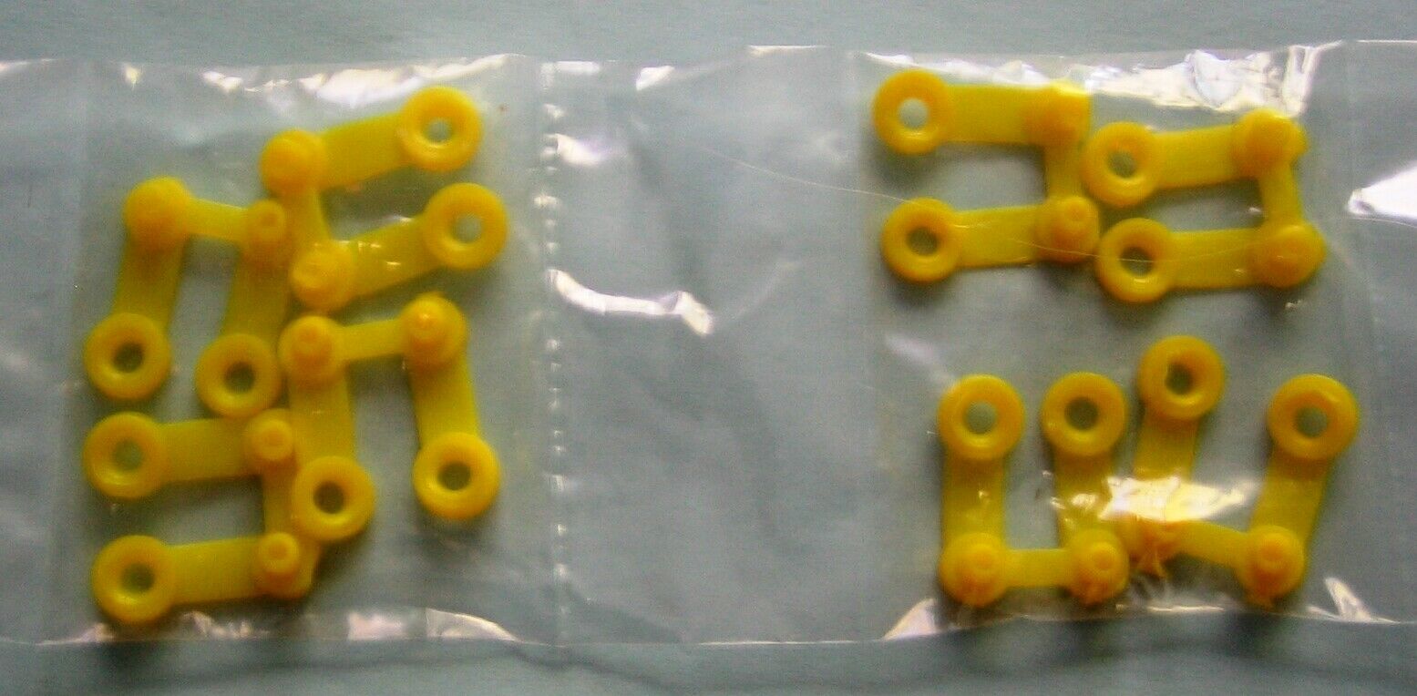 8 Plastic Snap Clip For Knitting Machine Punch Card