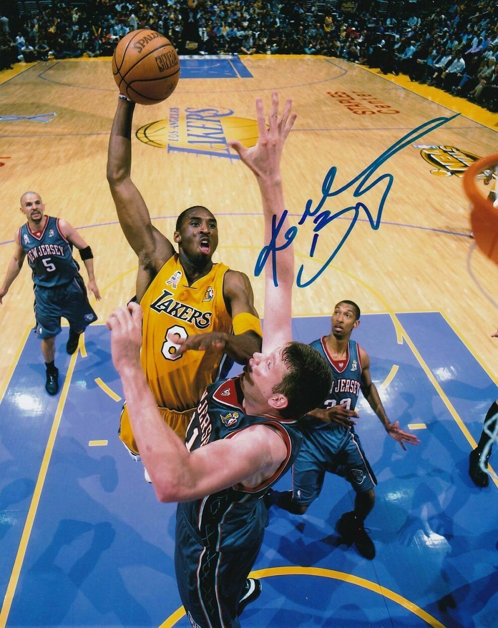 Kobe Bryant Autographed Signed 8x10 Photo Lakers Reprint ,