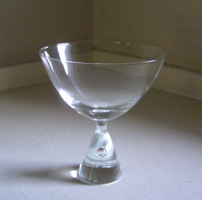 Holmegaard Crystal Princess Liquor/cocktail Glass(es) Stem(s) 3 7/8"