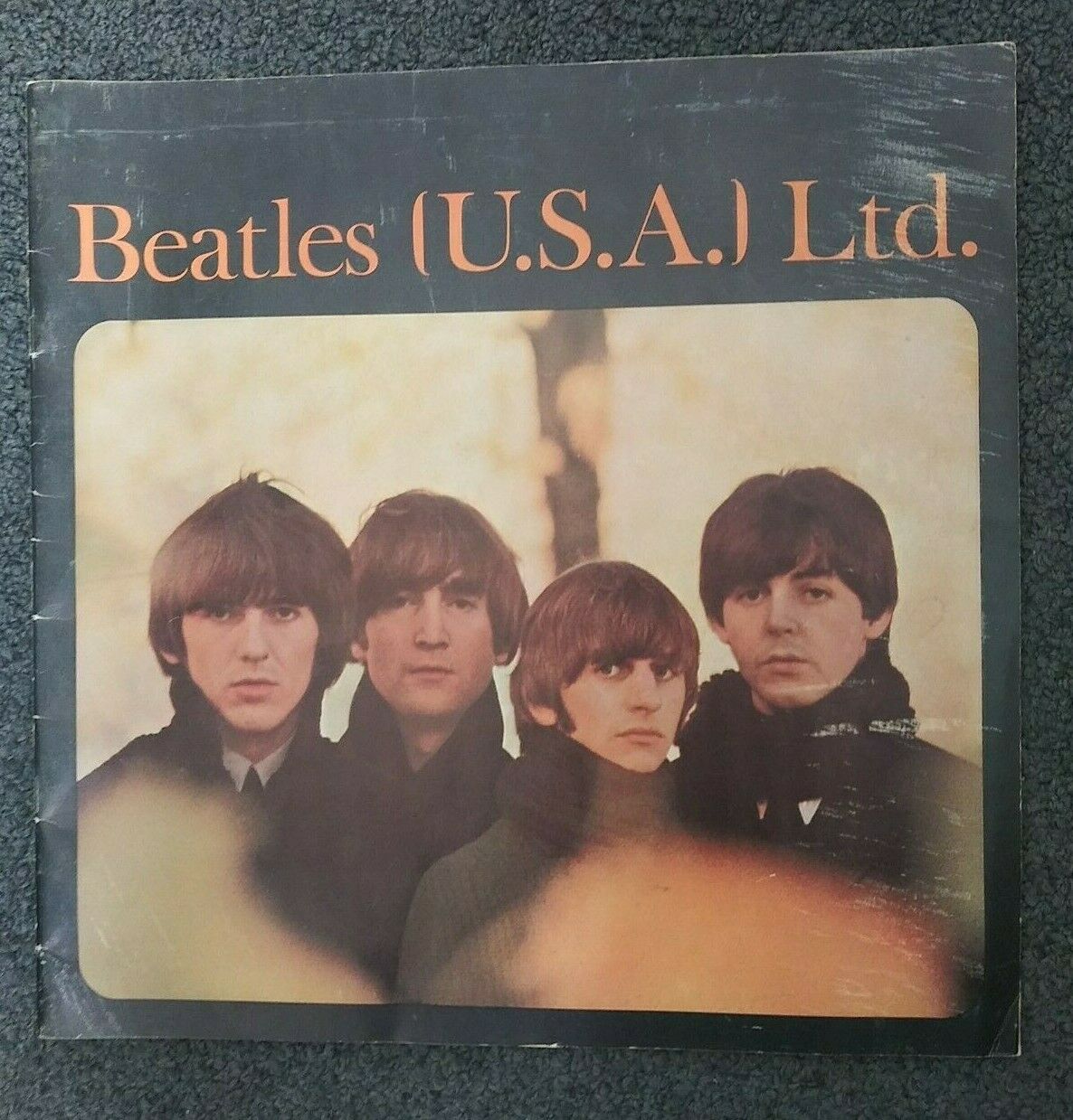 1965 Beatles Tour - Concert Program