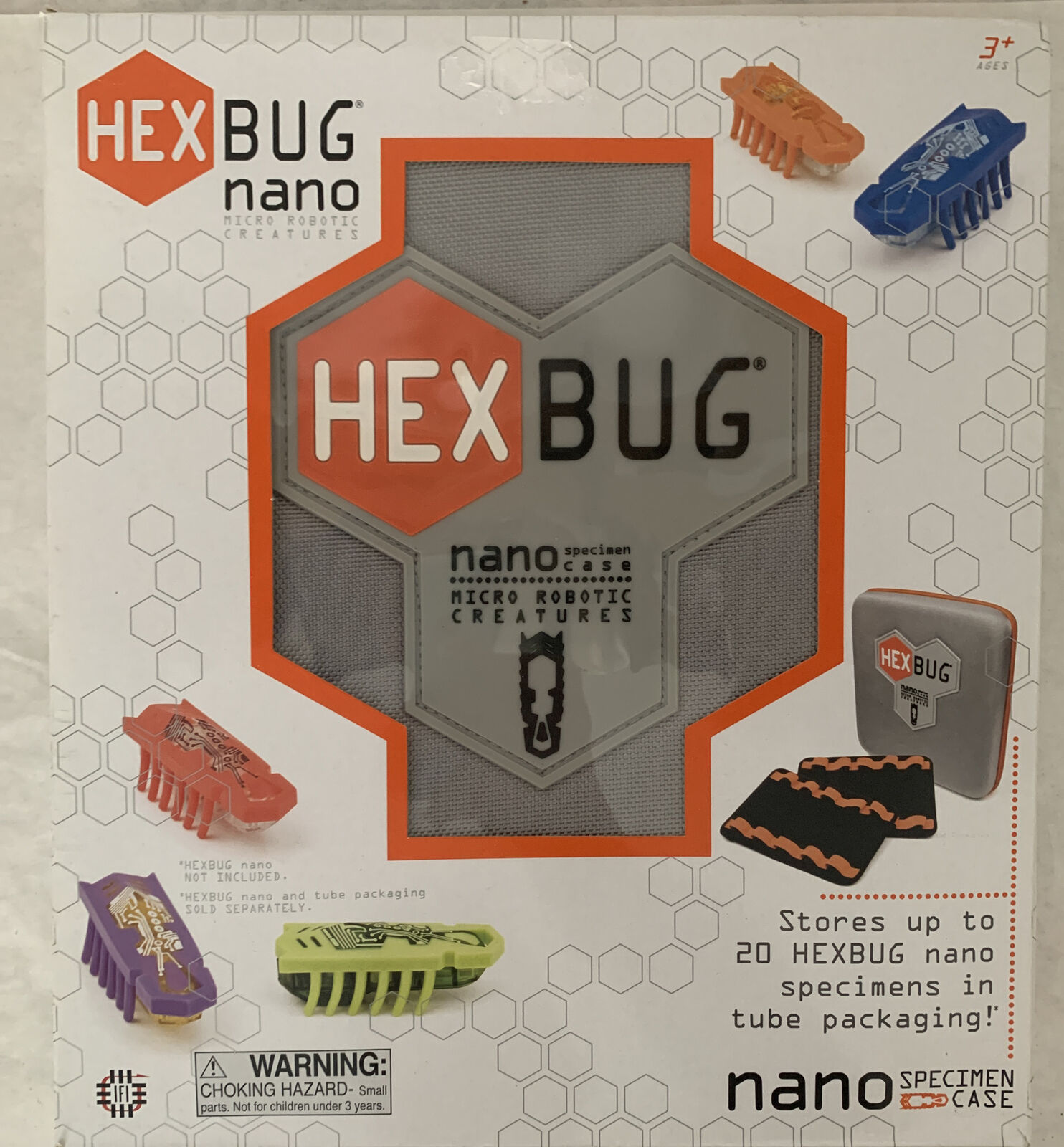 Roboter Toybots Hexbug Nano Collection Specimen Case Hardshell Box 7 Bugs