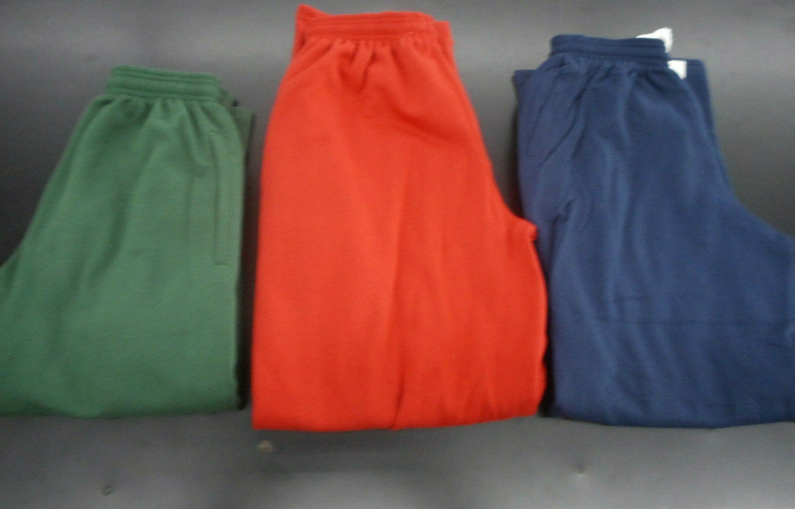 Boys & Girls A+ Green, Red, & Navy Sweat Pants Sizes Yxxs (3-4) - Yxl (18-20)