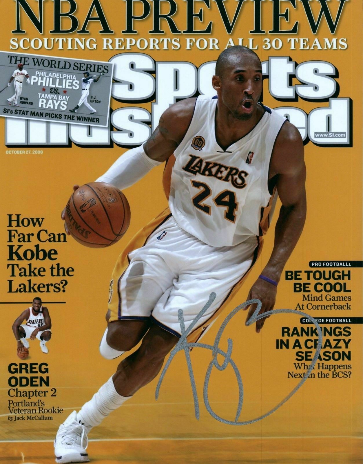 Kobe Bryant Lakers Autographed Signed 8x10 Photo Reprint