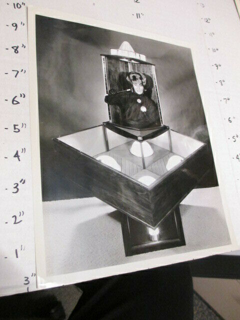 Half Woman Photo Magical Prod Mark Wilson 1964 Robotic Mechanical Booth Display
