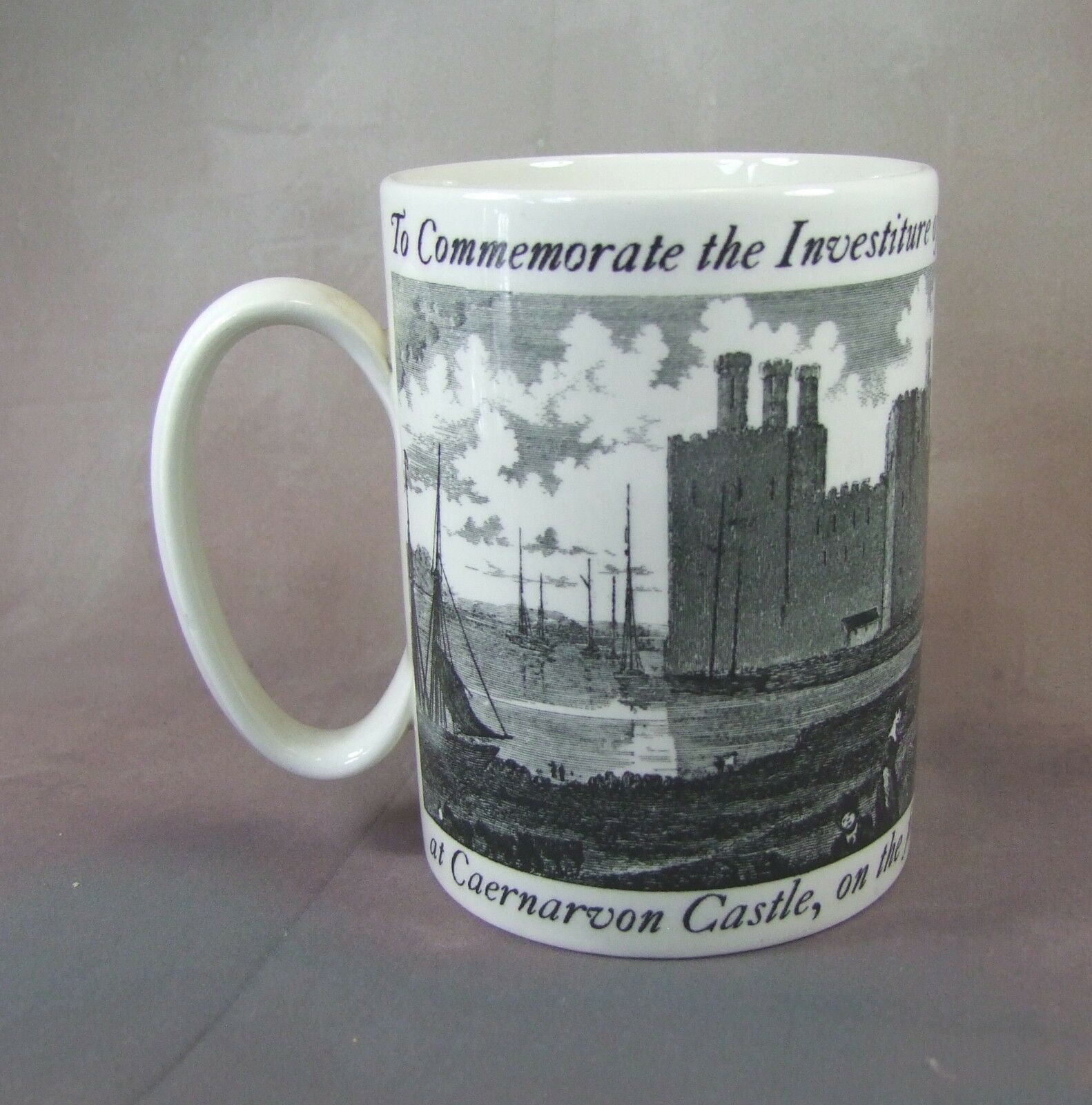 Wedgwood - Royal Commemorative Mug Prince Charles Investiture - 1969