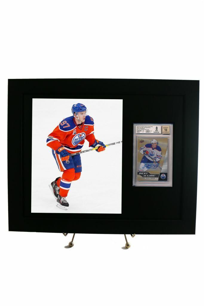 Bgs Sports Card Frame With An 8 X 10 Photo Opening